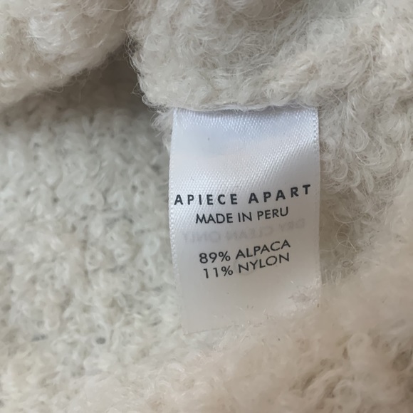 APIECE APART ALPACA SWEATER - Picture 3 of 3